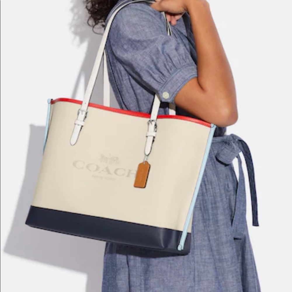 COACH Mollie Tote in Colorblock